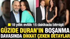 Podyumlardan Mahkeme Salonlarına Uzanan Veda: Güzide Duran ve Adnan Aksoy Boşanmasında Nafaka ve Tazminat Düğümü Çözüldü! - Magazin Haber